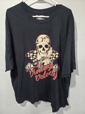 Mens xxxl lethal threat skull shirt